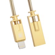 USB КАБЕЛЬ REMAX ROYALTY SERIES CABLE RC-056I APPLE 8 PIN (золотой)